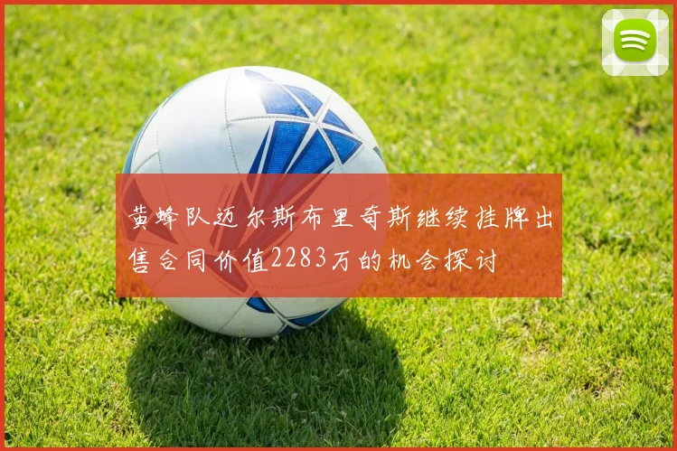 黄蜂队迈尔斯布里奇斯继续挂牌出售合同价值2283万的机会探讨