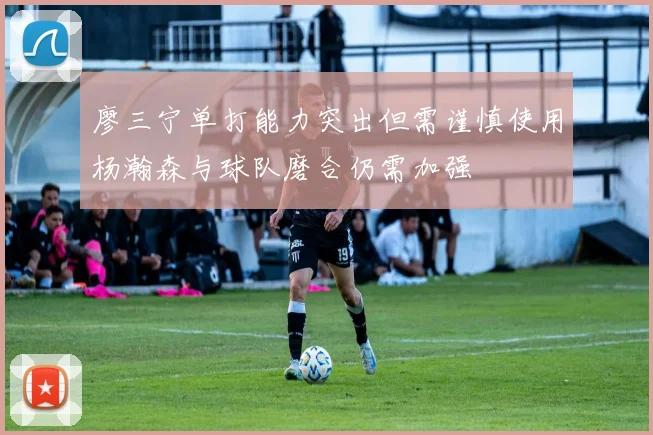 廖三宁单打能力突出但需谨慎使用杨瀚森与球队磨合仍需加强